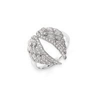 Ring Amen Woman Angeli in Silver Zirconia